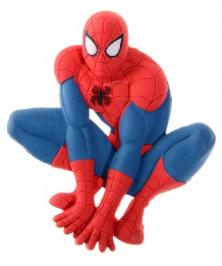 4 figurines spiderman 3d en sucre gélifié pour l'anniversaire de votre enfant