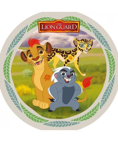 Disque azyme La Garde du Roi Lion Kion, Bunga et Fuli Disque azyme La Garde du Roi Lion Kion, Bunga et Fuli