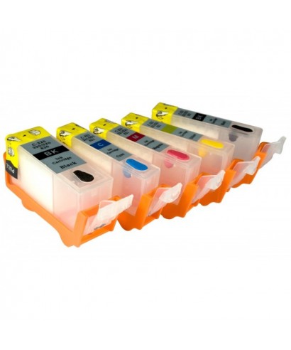 Cartouches rechargeables plus encre alimentaire PGI-570/CLI571 Canon Cartouches rechargeables plus encre alimentaire PGI-570/CLI571 Canon