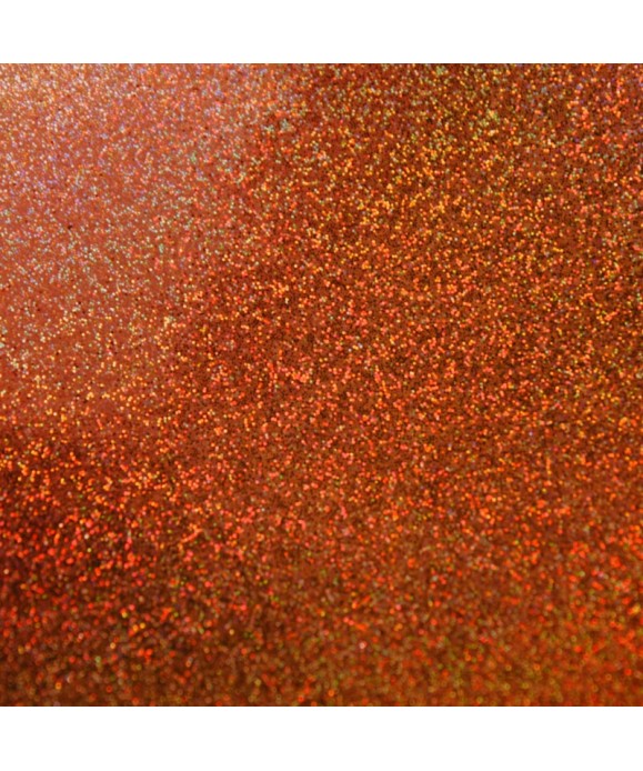 Paillette Orange Hologram Rainbow dust Paillette Orange Hologram Rainbow dust