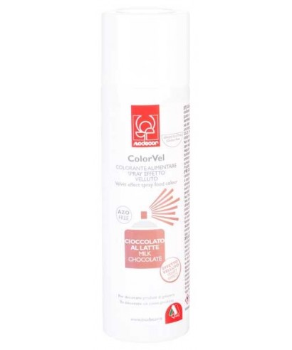 Bombe spray velour chocolat au lait 250 ml Modécor Bombe spray velour chocolat au lait 250 ml Modécor