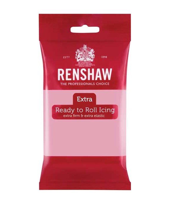 Pâte à sucre Rose EXTRA 250g Renshaw Pâte à sucre Rose EXTRA 250g Renshaw