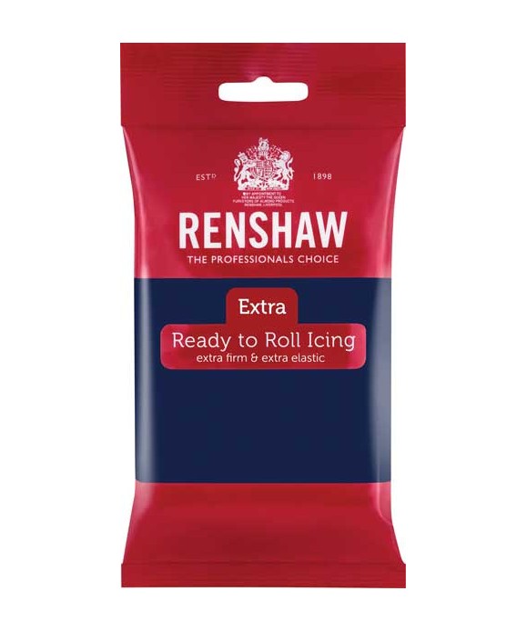 Pâte à sucre Bleu Marine EXTRA 250g Renshaw Pâte à sucre Bleu Marine EXTRA 250g Renshaw