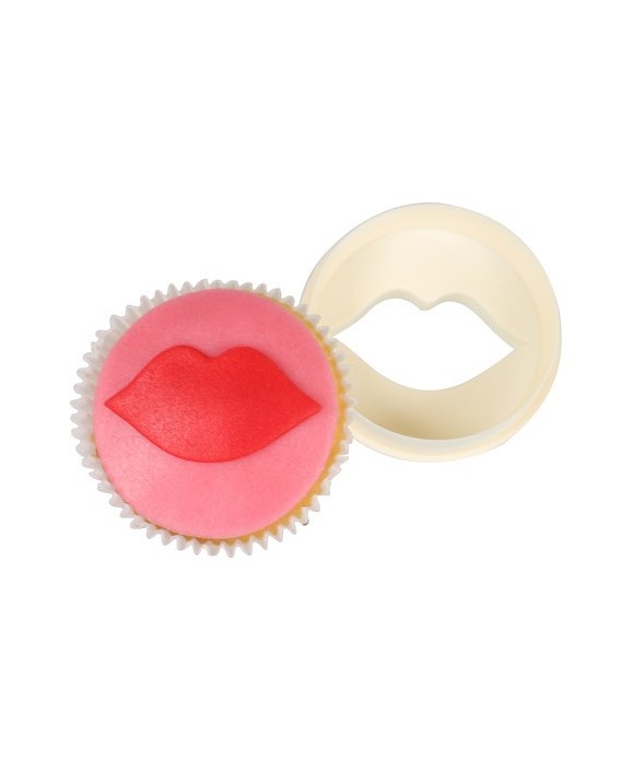 Emport-pièce double face Cup Cake découpoir de lèvres FMM Sugarcraft