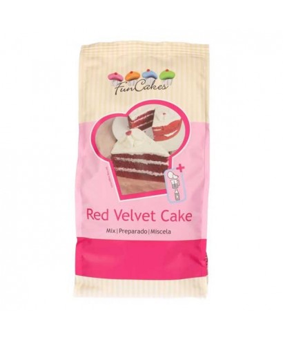 Mix pour Red Velvet Cake 1kg FunCakes Mix pour Red Velvet Cake 1kg FunCakes