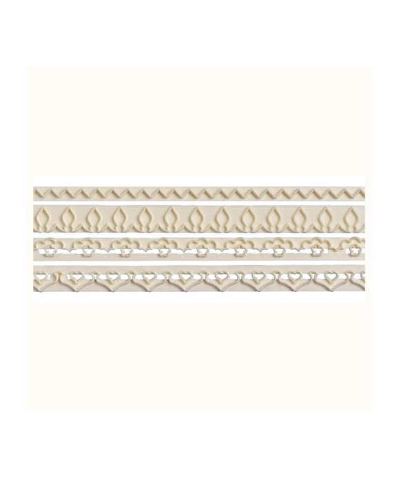 Découpoir de bordure Straight Frill 5 - 8  FMM Sugarcraft