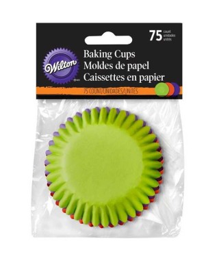 Caissettes couleurs halloween pk/75 Wilton