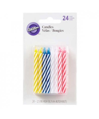 Bougies d'anniversaire Celebration Assorti Wilton Bougies d'anniversaire Celebration Assorti Wilton