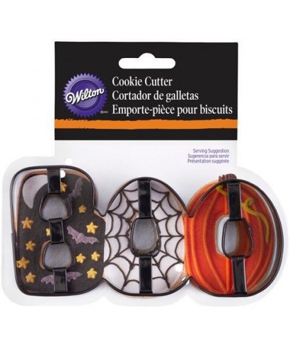 Emporte-pièces BOO Halloween Wilton Emporte-pièces BOO Halloween Wilton