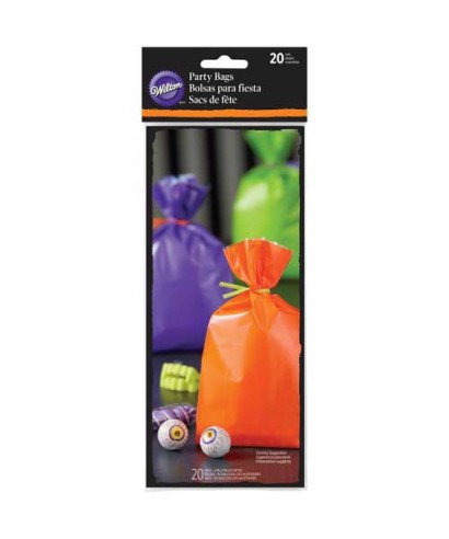 Sachets colorés Surprise Halloween Wilton