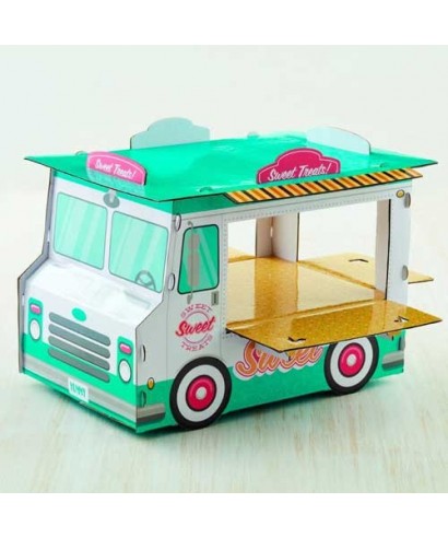 Présentoir à cupcakes Doughnut Treat Truck Wilton Présentoir à cupcakes Doughnut Treat Truck Wilton