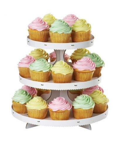 Présentoir à cupcakes à trois étages Wilton Présentoir à cupcakes à trois étages Wilton