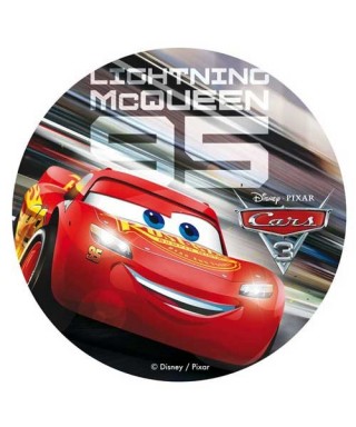 Disque azyme Cars Flash Mcqueen Disney Pixar