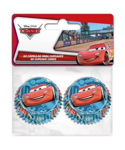 Mini Caissettes à Cupcake Cars set/60 Disney