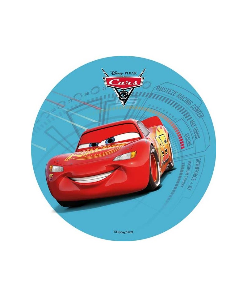 Disque azyme Cars 3 Flash Mcqueen Disney Pixar pour Cars a 
