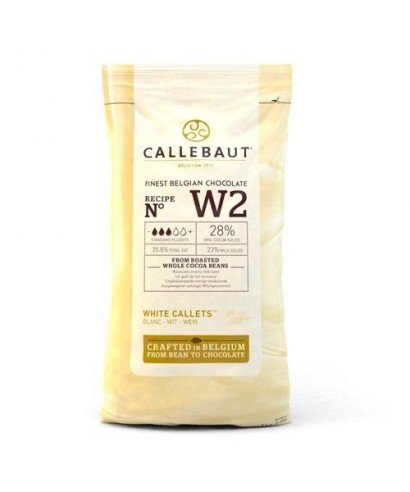 Chocolat Blanc 28 % Callebaut