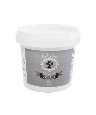 Dentelle alimentaire Argent 200 gr prête à l'emploi Cake Lace Dentelle alimentaire Argent 200 gr prête à l'emploi Cake Lace
