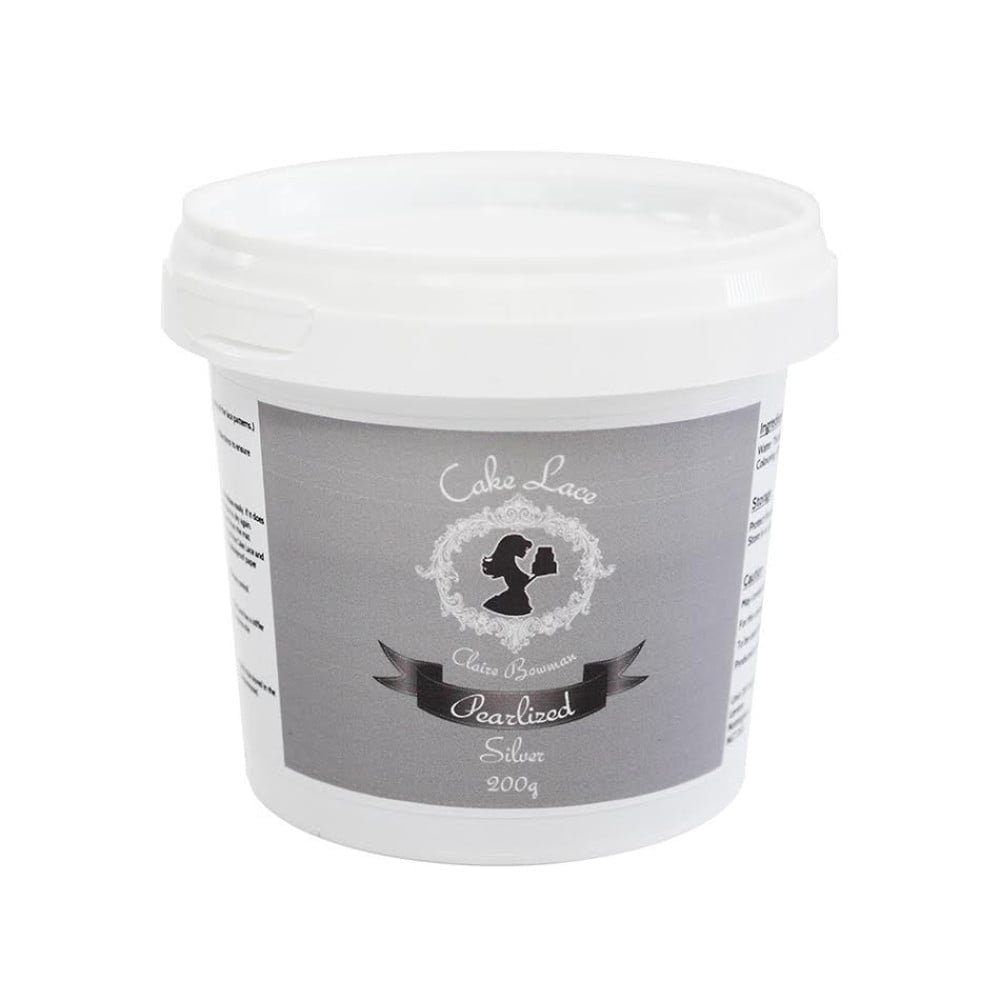 Dentelle Alimentaire Argent 0 Gr Prete A L Emploi Cake Lace A 18