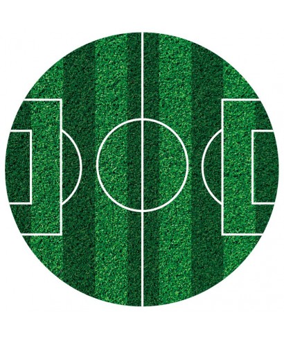 Disque En Sucre Terrain De Foot 16cm A 4 00 Disque En Sucre Terrain De Foot 16cm A 4 00