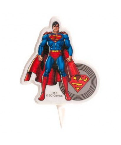 Bougie d'anniversaire Superman Bougie d'anniversaire Superman