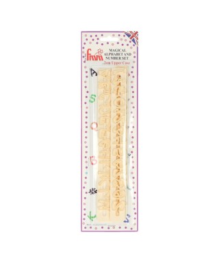 Lettres et chiffres tappits magical FMM Sugarcraft