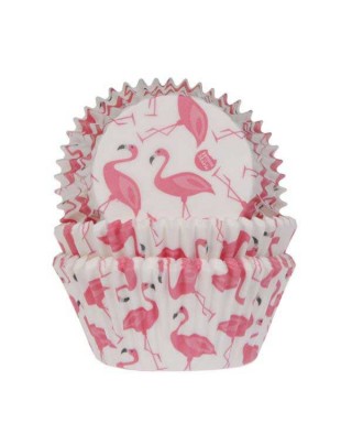 Caissette Flamant rose pk/50 House of Marie