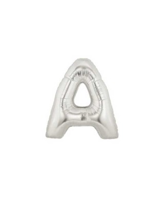 Ballon 35cm Lettre Argent