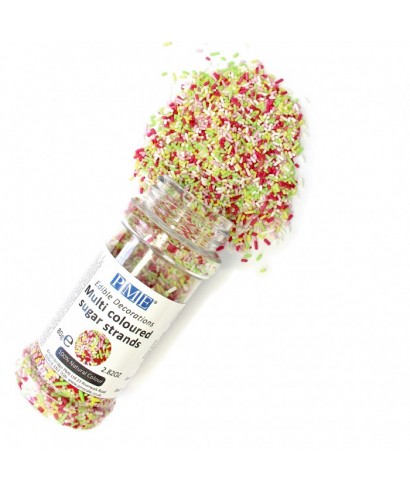 Brins de sucre multi couleur PME Brins de sucre multi couleur PME
