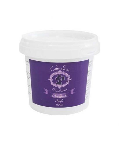 Dentelle alimentaire Violet 200 gr prête à l'emploi Cake Lace Dentelle alimentaire Violet 200 gr prête à l'emploi Cake Lace