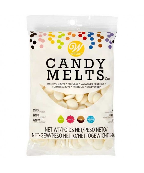 Wilton Candy Melts Blanc 340G Wilton Candy Melts Blanc 340G