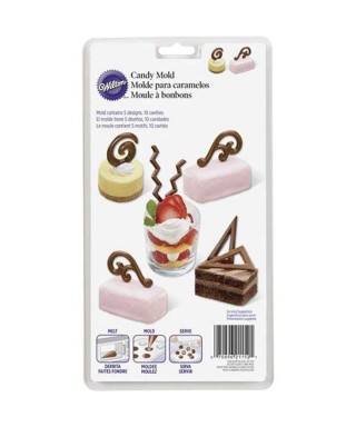 Moule Candy Melts Dessert Accents Wilton