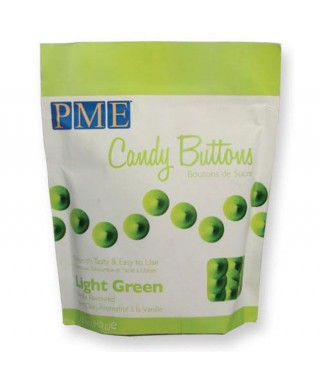 Candy Buttons vert clair 340gr PME