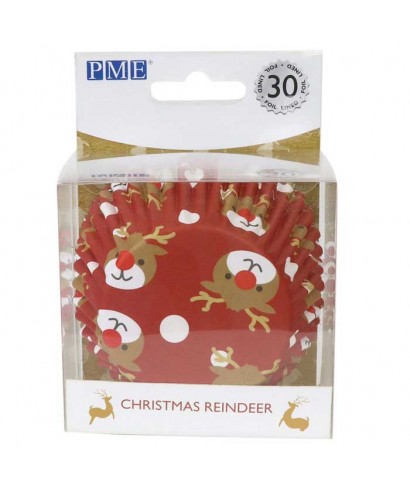 Caissette Renne de Noël pk/30 PME Caissette Renne de Noël pk/30 PME