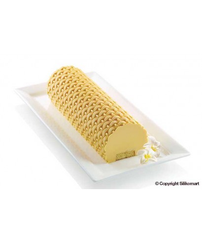 Moule bûche Quenelle Silikomart à 26,99 €