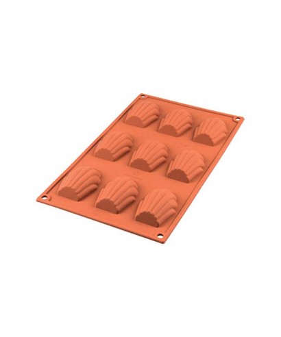 Moule plaque silicone MADELEINE Silikomart Moule plaque silicone MADELEINE Silikomart