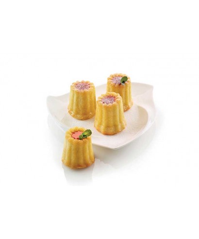 Moule plaque silicone CANNELÉ Silikomart Moule plaque silicone CANNELÉ Silikomart