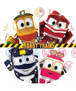 Disque Azyme Kay, Selly, Duck et Alf Robot Trains