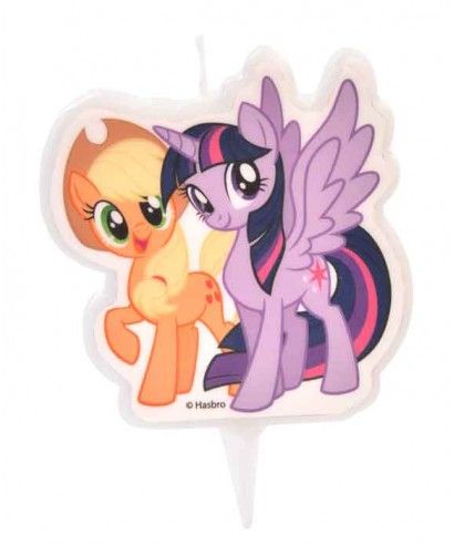 Bougie Twilight Sparkle et Applejack My Little Pony Bougie Twilight Sparkle et Applejack My Little Pony