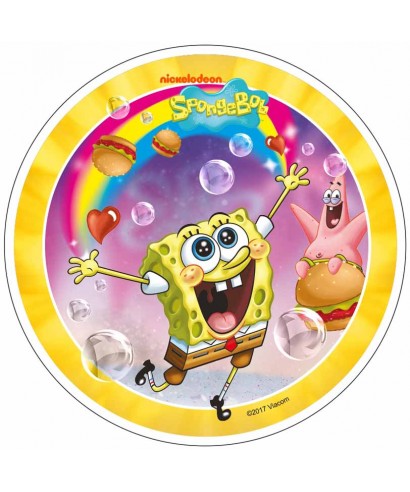 Disque azyme Patrick et Bob l'éponge Disque azyme Patrick et Bob l'éponge