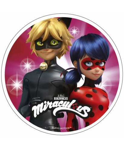 Disque Pate A Sucre Miraculous Ladybug Et Chat Noir A 4 00 Disque Pate A Sucre Miraculous Ladybug Et Chat Noir A 4 00
