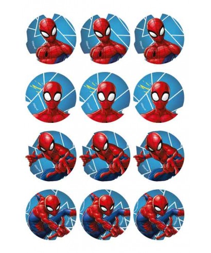Mini Disque cupcakes Spiderman Marvel Mini Disque cupcakes Spiderman Marvel