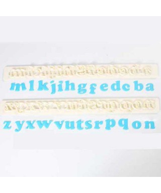 Lettres Art Deco minuscules FMM Sugarcraft