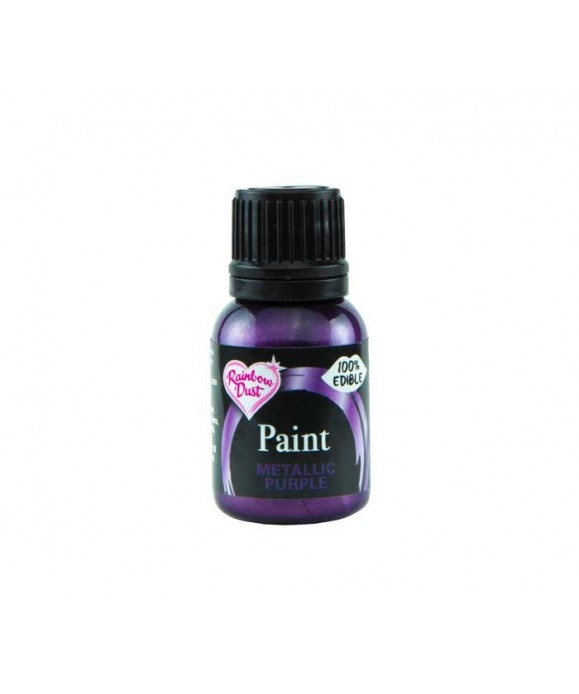 Peinture métallique Violet 25ml Rainbow Dust Peinture métallique Violet 25ml Rainbow Dust