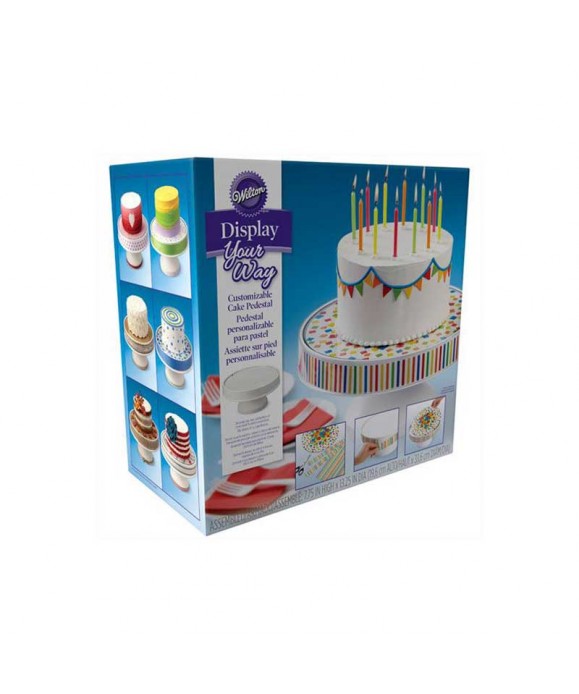 Présentoir à gâteau personnalisable Wilton