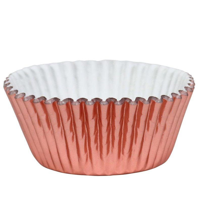 Caissette cupcake Or rose métallique PME Caissette cupcake Or rose métallique PME