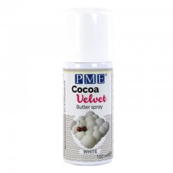 Spray Velours au Beurre de Cacao BLANC 100mL