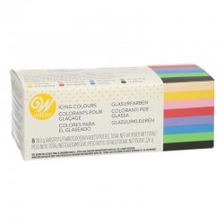 Coffret de 8 colorants Wilton