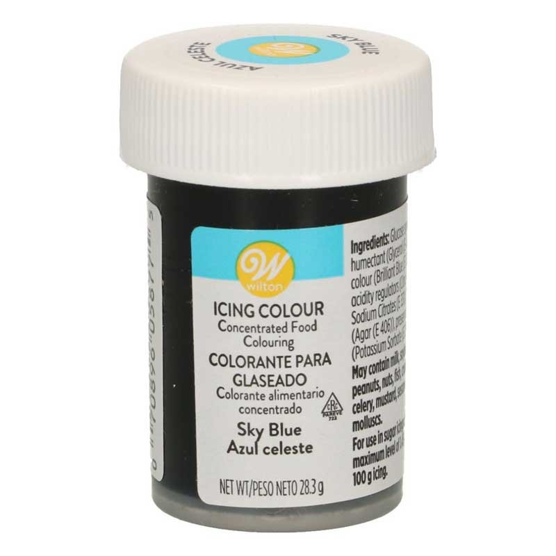 Colorant alimentaire en gel bleu ciel Wilton