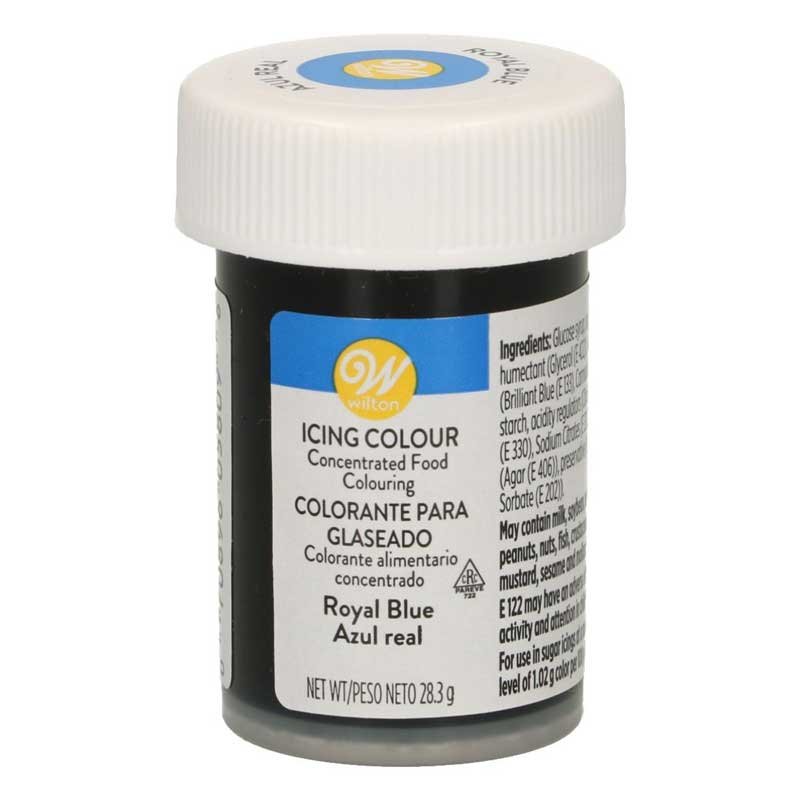 Colorant alimentaire en gel bleu royal Wilton