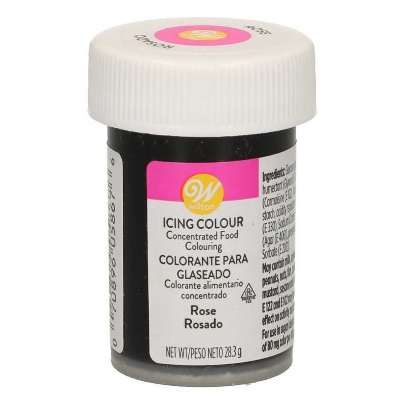 Colorant alimentaire en gel rose Wilton